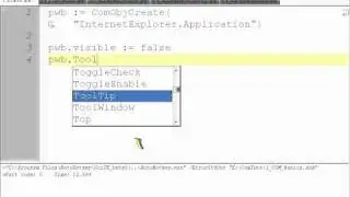 AutoHotkey: COM with Internet Explorer Tutorial.  Part 1
