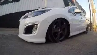 308 BZstyle suspension neumatica - air suspension puegeot 308