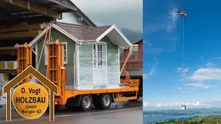 Exklusives Haus kommt geflogen