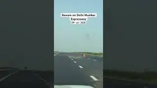 Delhi Mumbai Expressway and Halat #expressway #highway #nitingadkari