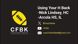 CFBK Using Your H Back - Chiefpigskin