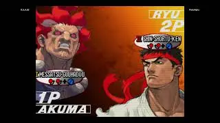Street Fighter 3rd Strike Quickies(60 Second Beatdown) R_V_H_82(Akuma) Vs PintoAlpha(Ryu)
