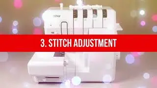 GUR Sewing Machines - Brother Airflow 3000 Jet Air Overlocker Machine Stitch Adjustment