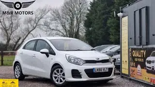 Kia Rio 1.25 1 Air Euro 6 5drLK66VLT 2016 (66)  ULEZ  