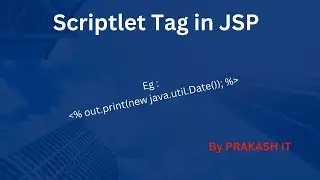 10-Scriptlet tag in JSP | JSP Tutorial