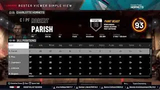 NBA 2K20 MyLeague: Hornets Redo (Mid-1990's) Part 1