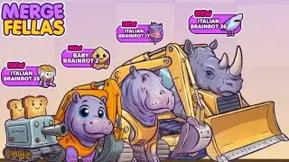 Merge Fellas BOSS + BOSS⁉️ITALIAN BRAINROT 26, 25, 17, BABY BRAINROT 2 - New Update Ultimate Up Max 