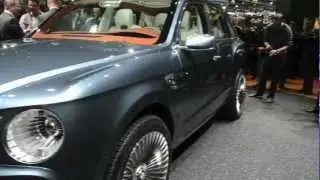 Bentley EXP 9 F and Continental GTC V8 - Geneva Motorshow 2012