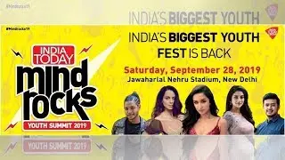 India Today Mind Rocks Youth Summit Registration