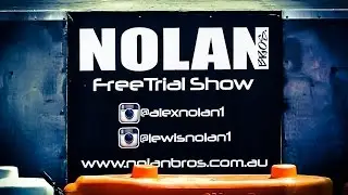 Perth Motorcycle Show | 70sec Nolan Bros Freetrial Demo 2015
