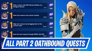 Fortnite Complete Oathbound Part 2 Quests - How to Complete Oathbound Challenges Fortnite Chapter 4