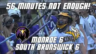 Monroe 6 South Brunswick 6 | Girls Lacrosse Highlights