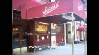Sardi's Restaurant  - Midtown Manhattan New York City - BEST LUNCH IN NYC
