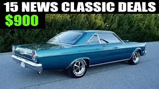 15 Cheap classic cars for sale by owner. Priced at $900 to $9,000