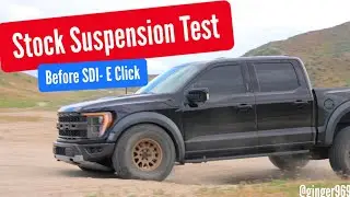 Raptor Gen 3 Suspension Test: BEFORE SDI E-Click (stock test part 1)