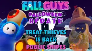 Fall Guys FALLOWEEN UPDATE + SNIPES // Livestream \\ #fallguysupdate #falloween