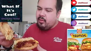 Mukbanging Around: Hungry Jacks - Tropical Fried Chicken Burger