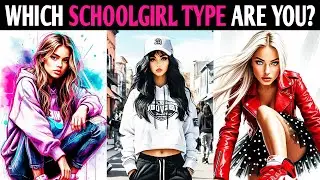 WHICH SCHOOLGIRL TYPE ARE YOU? Quiz Personality Test - 1 Million Tests #schoolgirlquiz