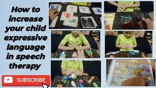 How to increase your child expressive language skills || language development activities for kids