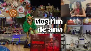 análise de metas, maratona de leitura e livros natalinos: vlog de fim de ano 🎄✨