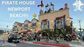 PIRATE HOUSE NEWPORT BEACH CALIFORNIA 🏴&zwj;☠️🏴&zwj;☠️