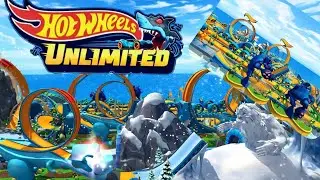 Hot Wheels Unlimited speed stunts race jump burn in my track 