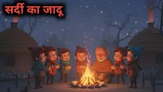 सर्दी का जादू | Winter Cartoon Story in Hindi | Kids Moral Story | 3D Cartoon Animation
