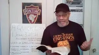 1 John 3:20-21:  A Quick Look (Assurance in self-examination)