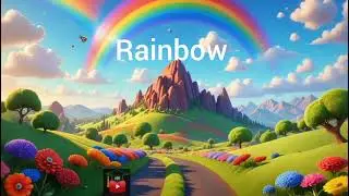 Exploring the Colors with Rainbow poem #kidssongs #colors, #kids #rainbow #kidslearning #preschool