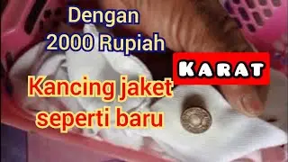 @gaullaundryjepara cara mudah bersihkan noda karat pada jaket jeans