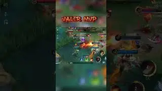 GAMEPLAY CARA BERMAIN VALIR MVP MOBILE LEGENDS PART 2 #shorts
