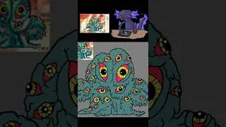 HEDORAH DE LOS 100 OJOS CHIWAII SPEED PAINT