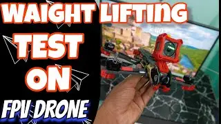 How Much Weight Can A FPV Freestyle Drone Lift??! The Results Are Shocking😳