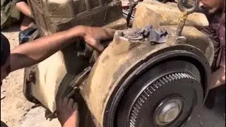 Inside the Transmission Rebuild of CAT 966F Loader | Real Time Restoration