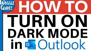 How to turn on dark mode in Outlook #MicrosoftOutlook