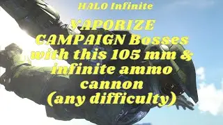 HALO INFINITE | Top 1 Weapon | Secret 105mm infinite ammo hand cannon