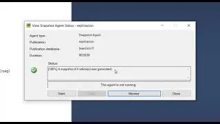 Reconfigurar  Publicaciones y prueba de replicación en SQL Server