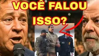 LEONARDO FICOU MUITO BRAVO Jamais falaria isso do Lulaa ?