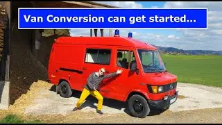 My new Van Conversion Project: Mercedes 310 T1 Fire Truck
