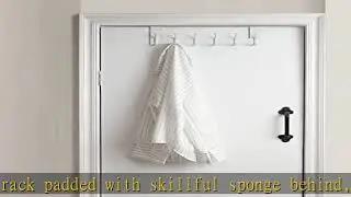 WEBI Over The Door Hook,Over Door Towel Rack,Door Hanger,Door Coat Hanger,Over The Door Coat Rack,D