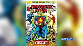 История комиксов Marvel: Фантастическая четвёрка #164 (ноябрь 1975 г.) #marvelcomics #fantasticfo...