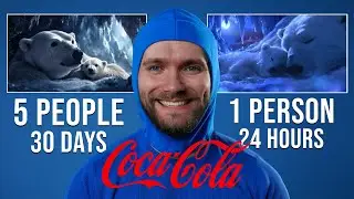 I Fixed Coca-Cola's AI ad │30 Days VS 24 hours │5 people vs 1 person │