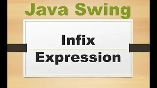 Java Infix Expression Evaluator