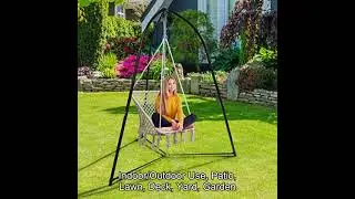 Sorbus Tripod Hanging Chair Stand Frame for Hanging Chairs, Swings, Saucers, Loungers