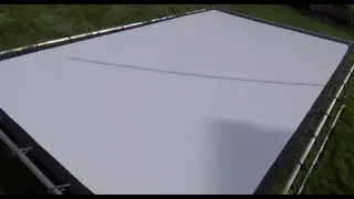 Backyard Theater Screen