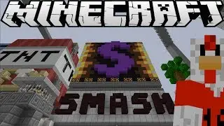 Minecraft Minigames - Smash (Super Smash Bros in Minecraft!) Episode 1