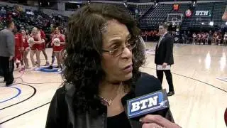 C. Vivian Stringer Talks Win Vs. Nebraska
