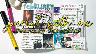 Journal With Me | Memory Keeping | #140: February 2022 Favorites