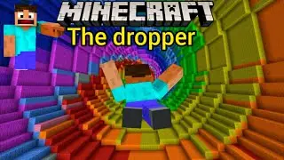 minecraft the dropper bedrock edition 2023 | minecraft the dropper map | minecraft the dropper