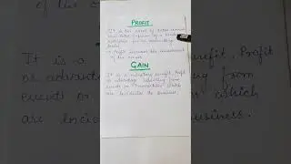 Difference between profit and gain|Jane profit and gain k beachDifference|basic term of accountancy